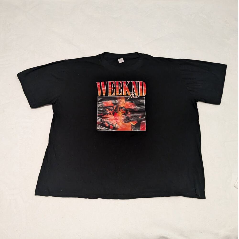 The Weeknd Black Unisex Adult Size 2XL
